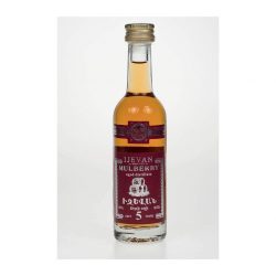 Ijevan MULBERRY 5 let, alk. 50%, miniatura 0,05L – brandy z moruše
