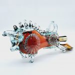 IJEVAN brandy souvenir BULL (BYK), 5 let, 0,2 l 40%