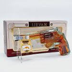 IJEVAN brandy souvenir REVOLVER, 5 let, 0,2 l 40%