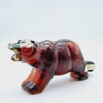 IJEVAN brandy souvenir BEAR (MEDVĚD), 5 let, 0,5 l 40%