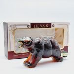 IJEVAN brandy souvenir BEAR (MEDVĚD), 5 let, 0,5 l 40%