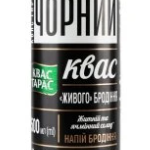 Kvas Taras černý, 0,5l plech
