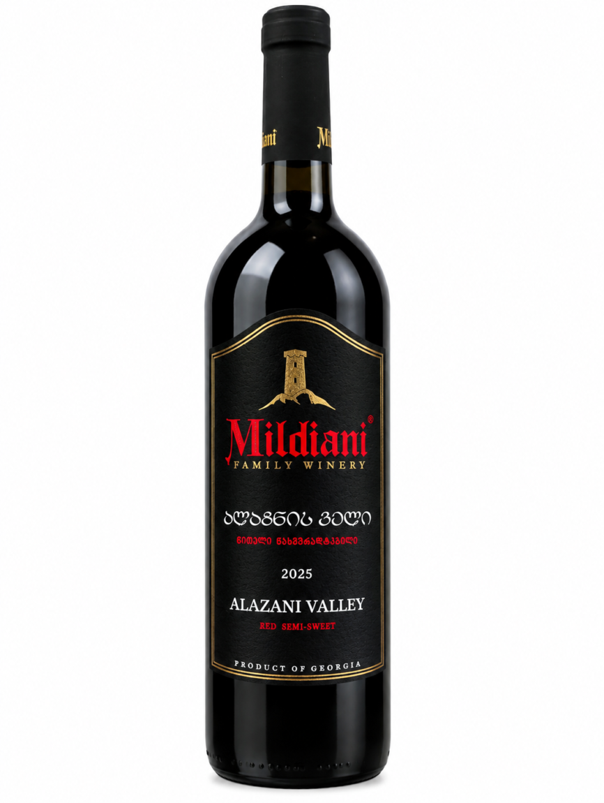 MILDIANI Alazani Valley Red, 0,75l