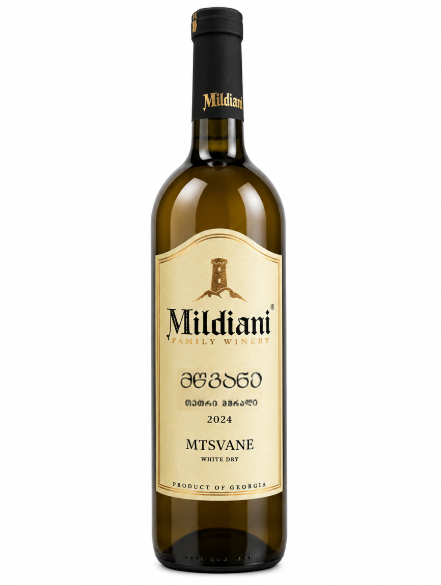 MILDIANI Mtsvane, 0,75l