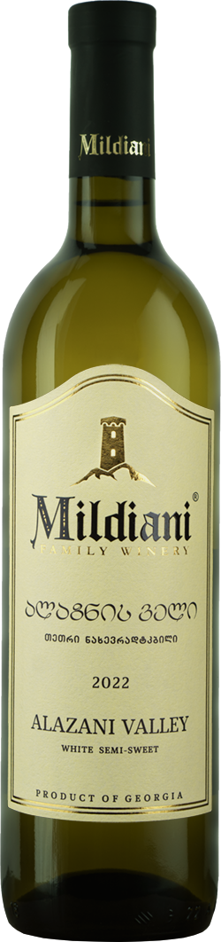 MILDIANI Alazani Valley White, 0,75l