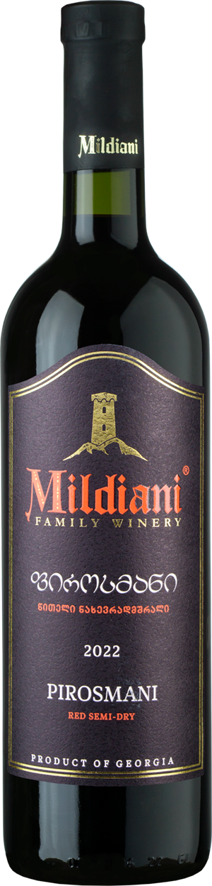 MILDIANI Pirosmani Red, 0,75l