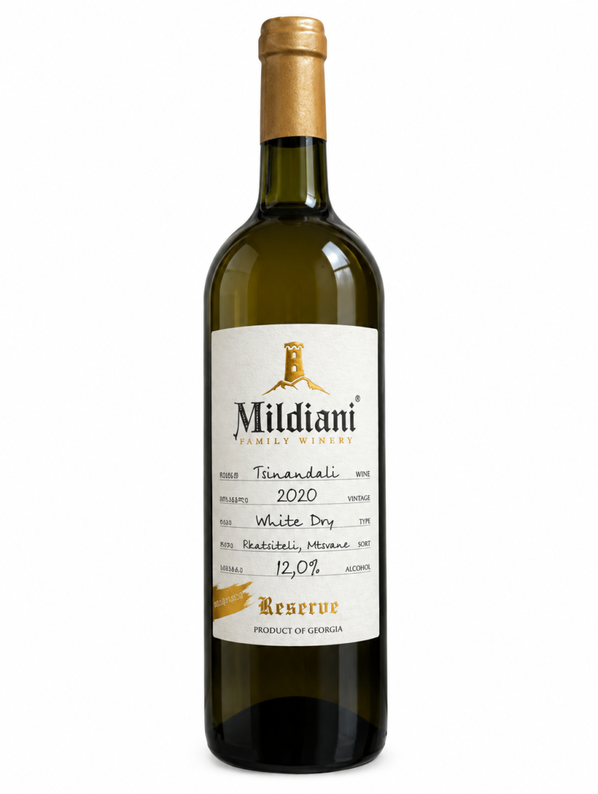 MILDIANI Tsinandali RESERVE, 0,75l